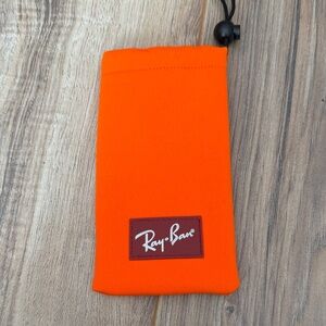 Ray-Ban Bright Orange sunglasses Sleeve